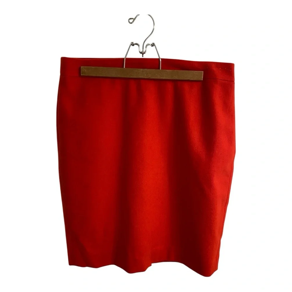 J. Crew Factory wool blend pencil skirt